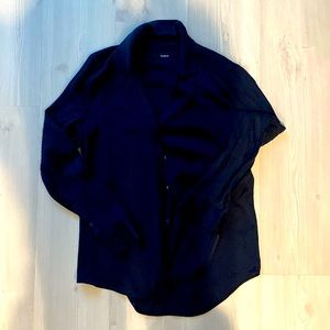 Quince silk button down blouse